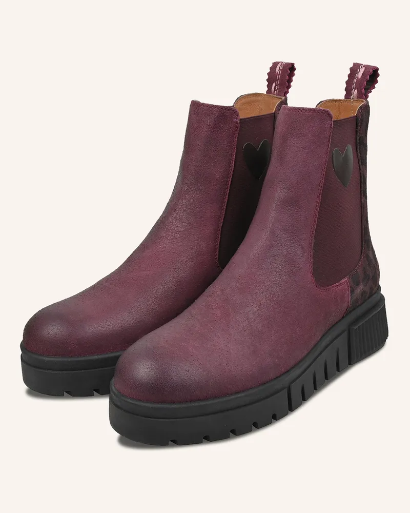 CRICKIT Chelsea-Boots Naelle rot Rot