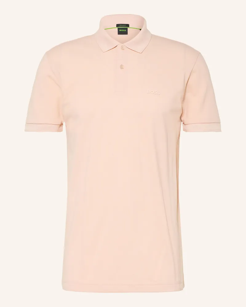 HUGO BOSS Piqué-Poloshirt Pio orange Hellorange