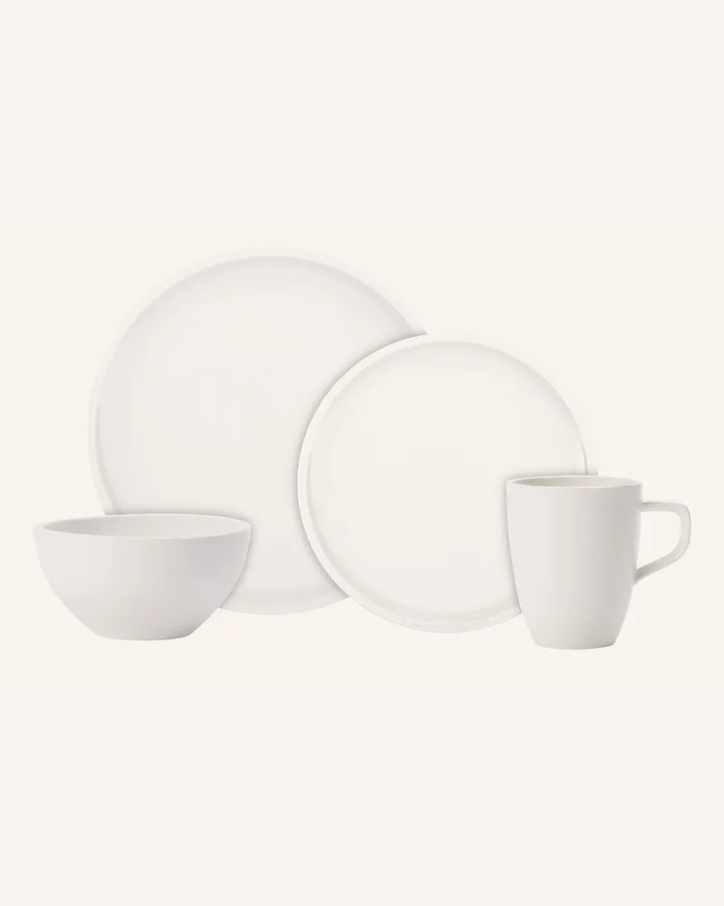 Villeroy & Boch Einsteigerset 8 Tlg. Artesano Original weiss Weiss