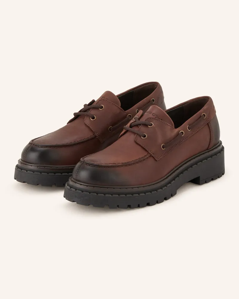 Marc O'Polo Bootsschuhe Braun