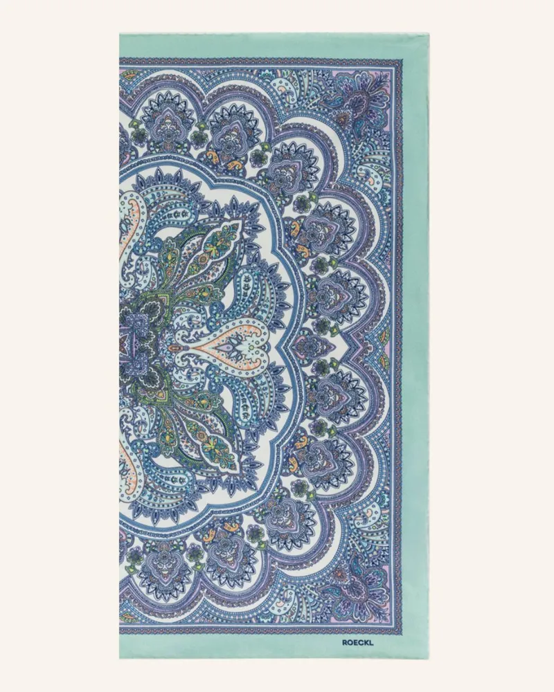 Roeckl Tücher FINE PAISLEY Blau
