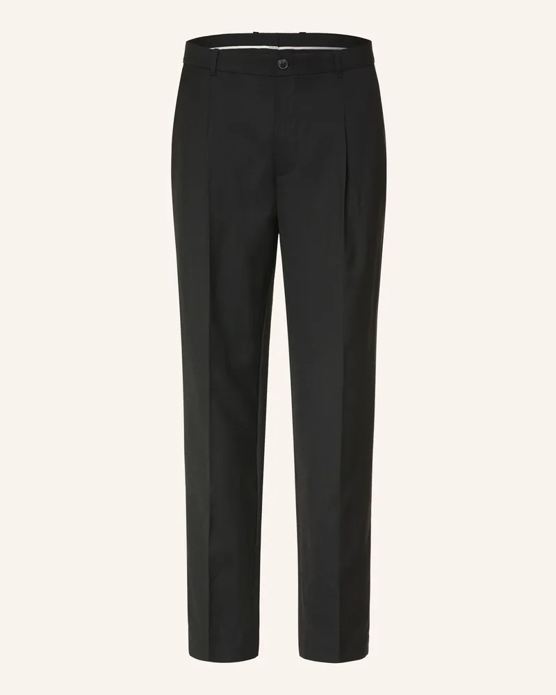 Calvin Klein Hose Tapered Fit schwarz Schwarz