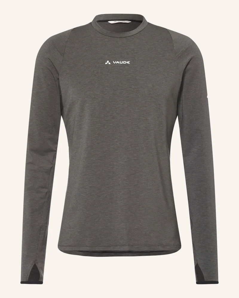 Vaude Longsleeve Monviso grau Dunkelgrau