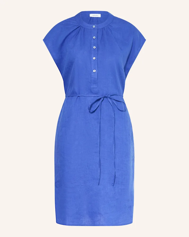 Darling Harbour Leinenkleid blau Royal