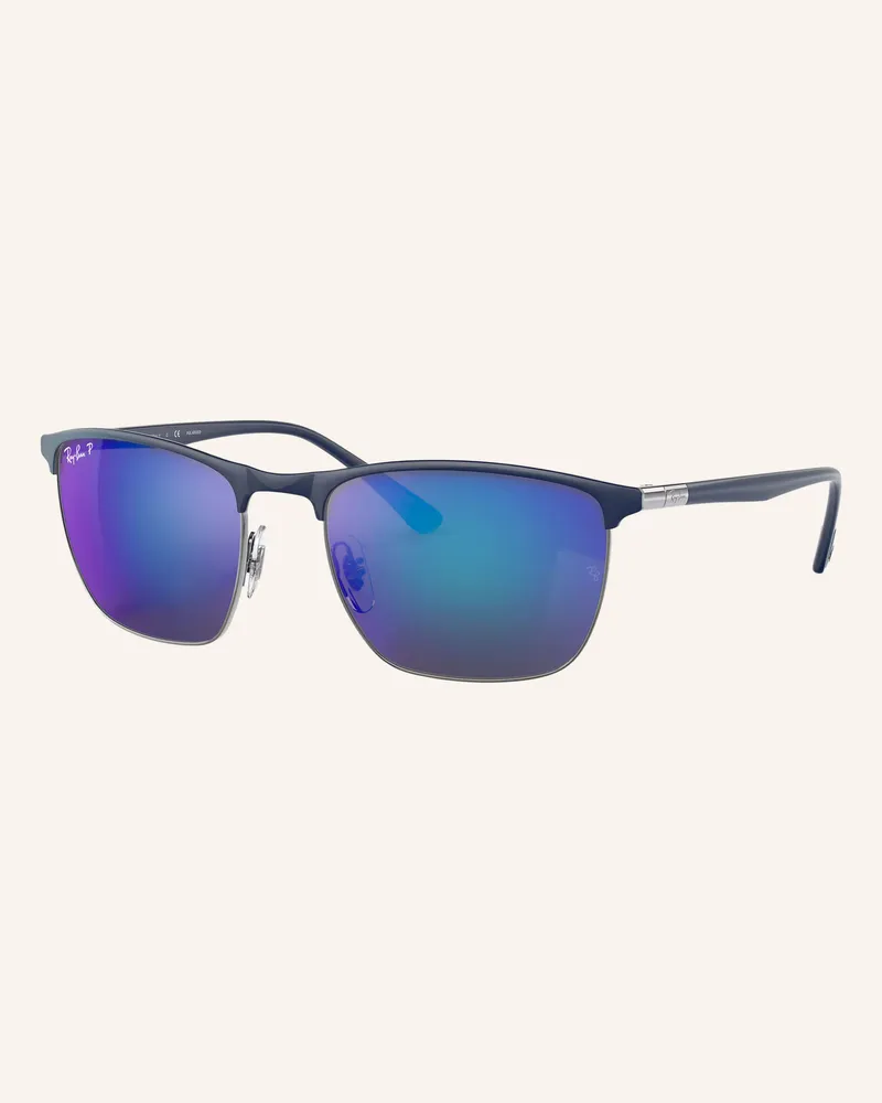 Ray Ban Sonnenbrille rb3686 blau Dunkelblau