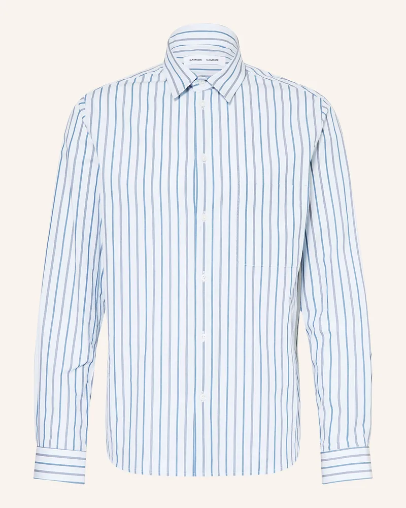 Samsøe & Samsøe Hemd Saryan Comfort Fit blau Hellblau
