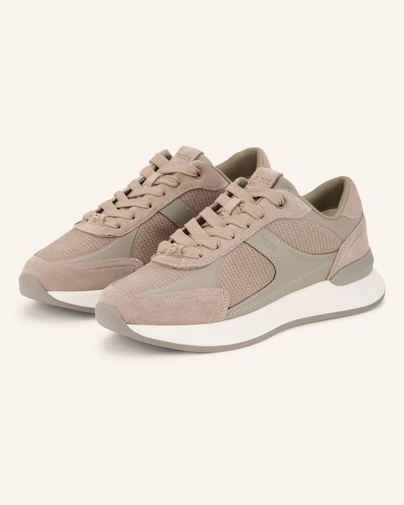 HUGO BOSS Sneaker B Icon braun Taupe