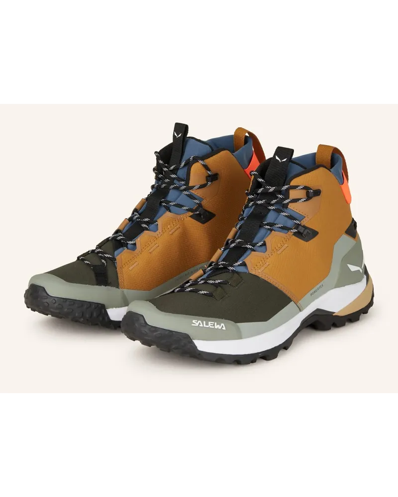 Salewa Trekkingschuhe PUEZ MID POWERTEX Braun