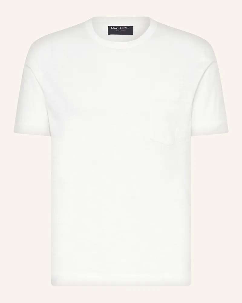 Marc O'Polo T-Shirt weiss Ecru
