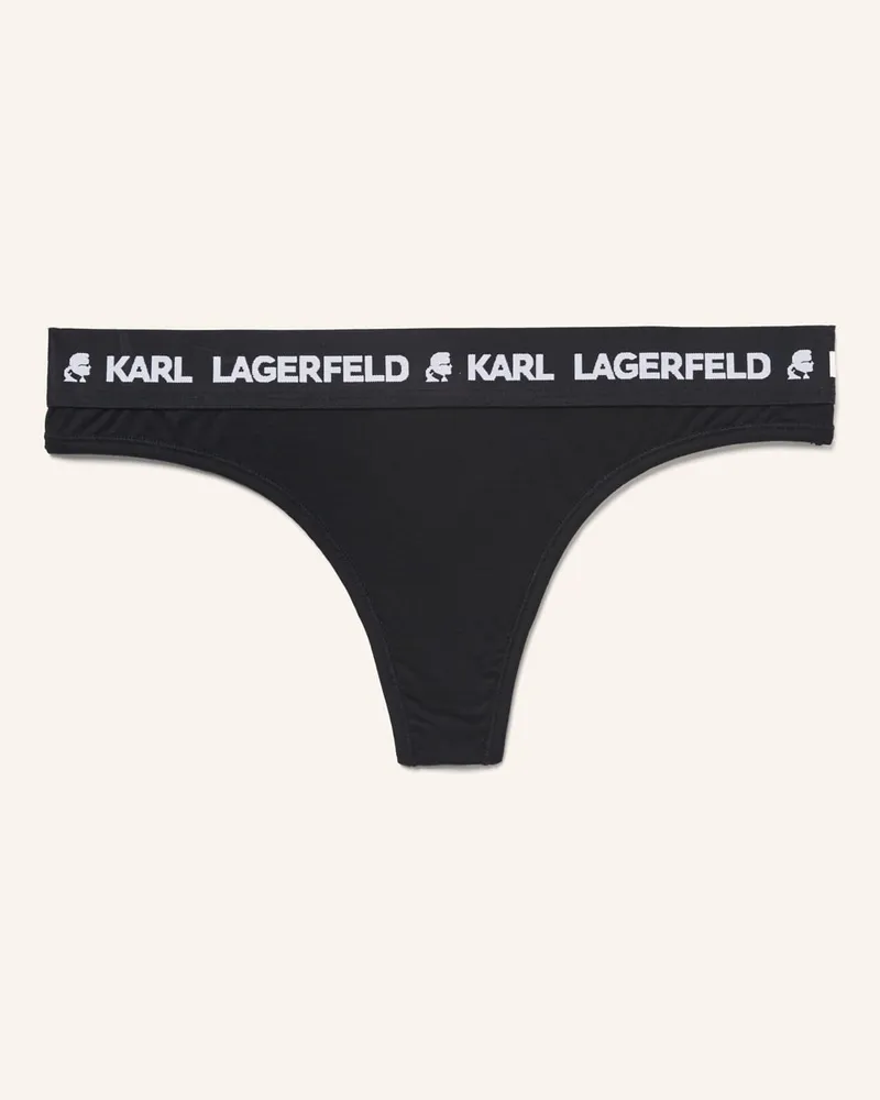 Karl Lagerfeld Unterwäsche Hose Schwarz