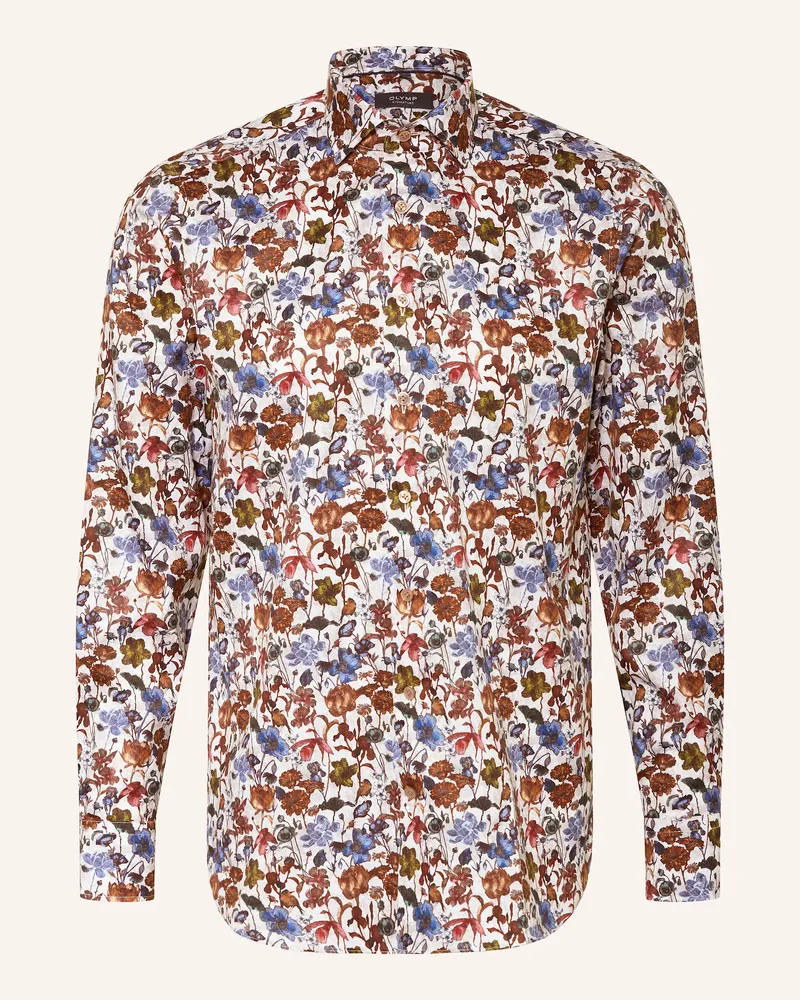 Olymp Hemd Signature tailored fit Creme