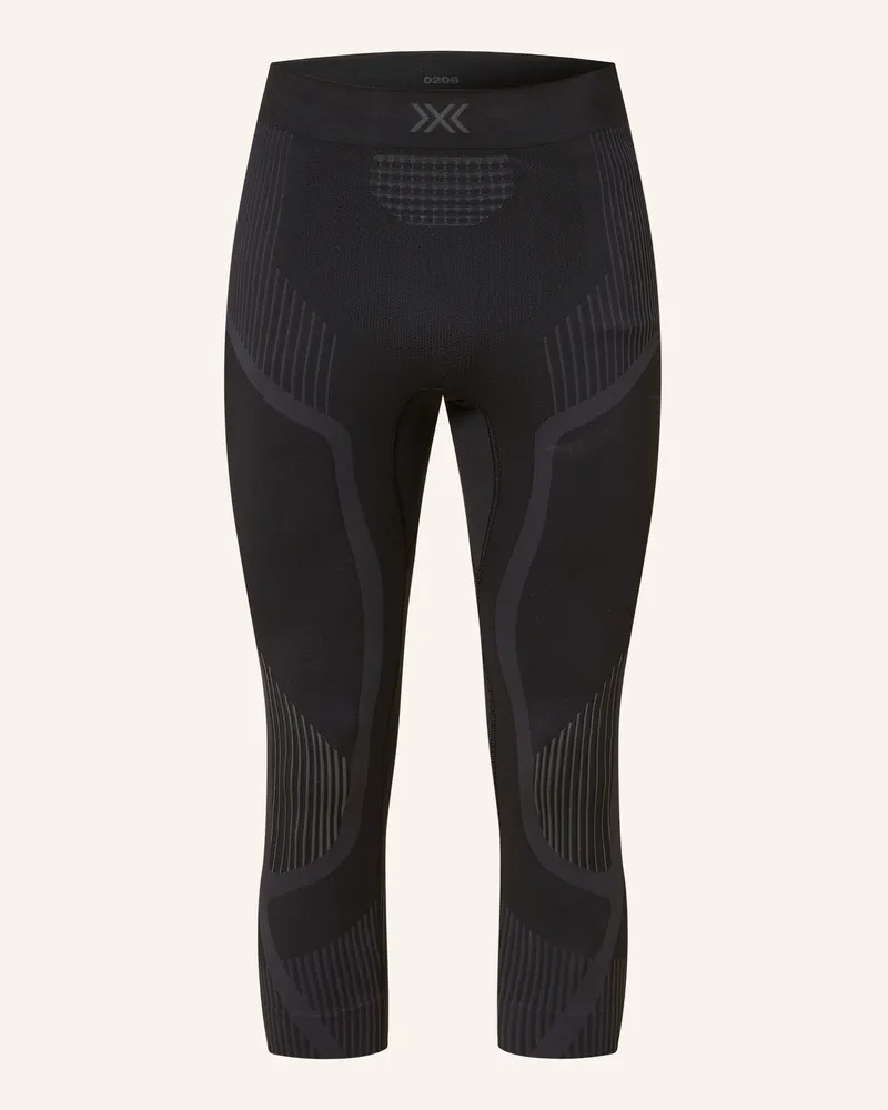 X-Bionic Funktionswäsche-Hose Invent Mit Verkürzter Beinlänge schwarz Schwarz