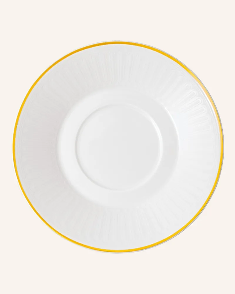 Villeroy & Boch Kaffeeuntertasse Château Septfontaines weiss Weiss