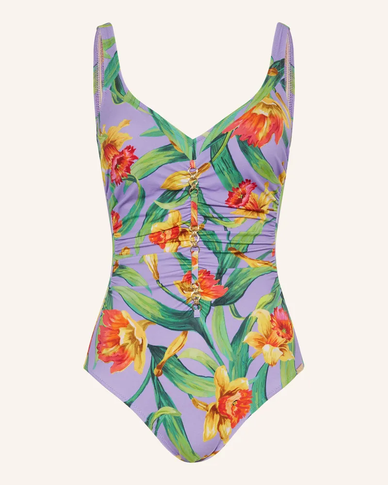 Charmline Shape-Badeanzug BOTANIQUE RADIANCE Helllila