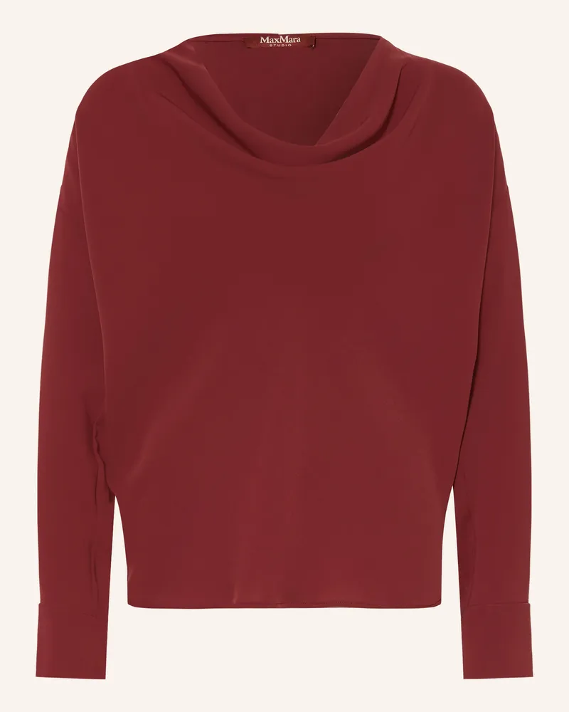 Max Mara Blusenshirt Ottimo rot Rot