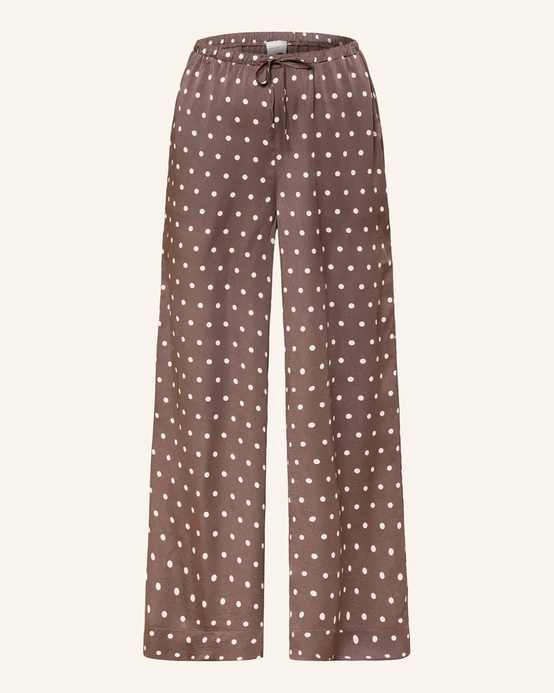 Neo Noir Hose Sebba braun Dunkelbraun