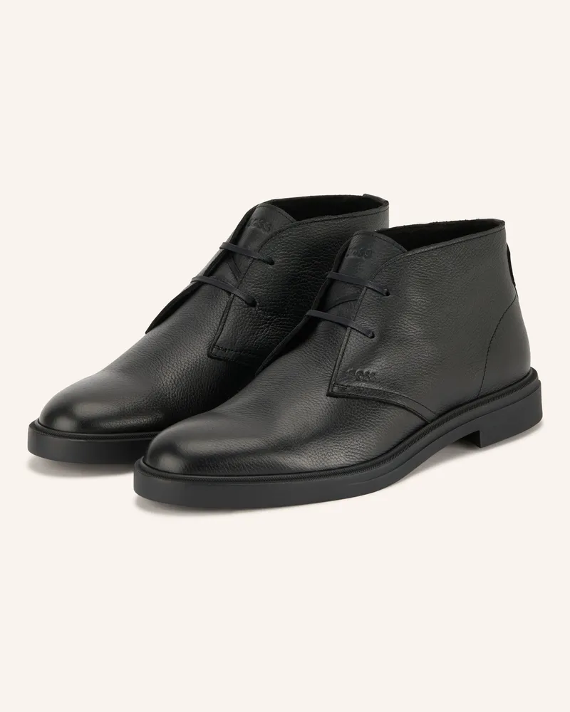 HUGO BOSS Schnürboots Calev schwarz Schwarz