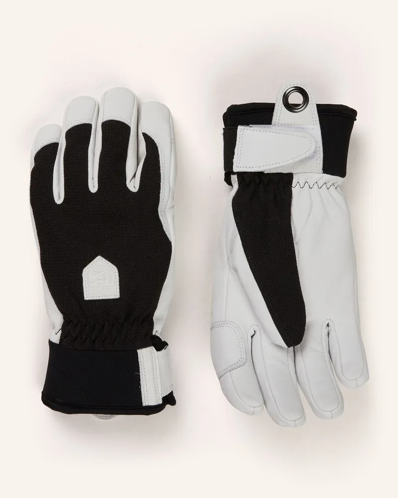 Hestra Skihandschuhe ARMY LEATHER FEMALE Weiss