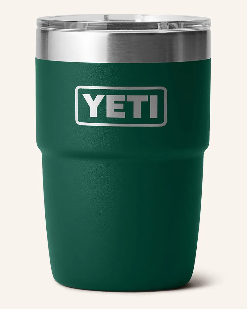 Yeti Thermobecher RAMBLER Dunkelgrün