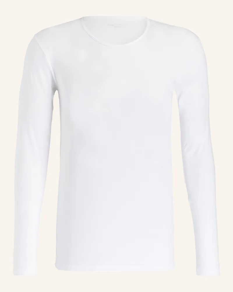 Mey Longsleeve Serie CASUAL COTTON Weiss