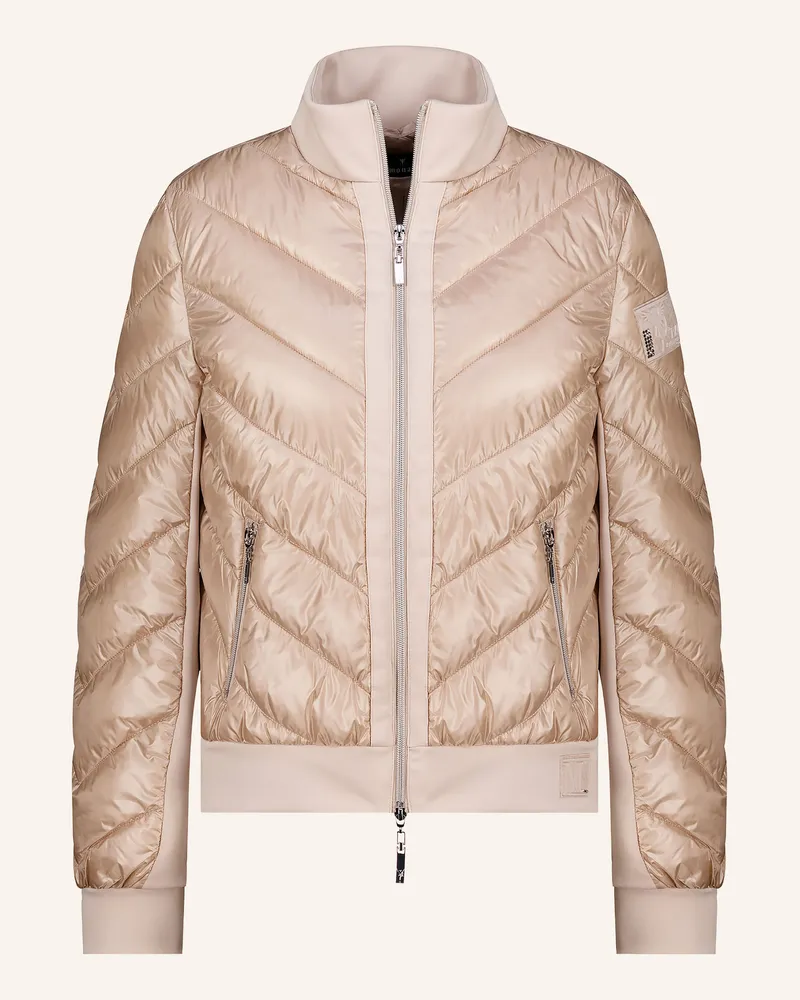 monari Steppjacke Mit Schmucksteinen beige Beige