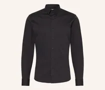 Hemd Extra Slim Fit schwarz