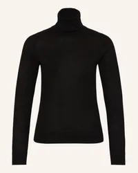 Mrs & HUGS Rollkragenpullover Schwarz