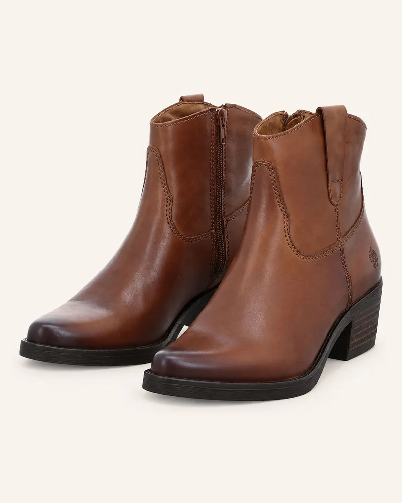 Apple of Eden Stiefelette Evie braun Braun