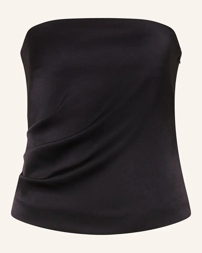 Luisa Cerano Off-Shoulder-Top Schwarz