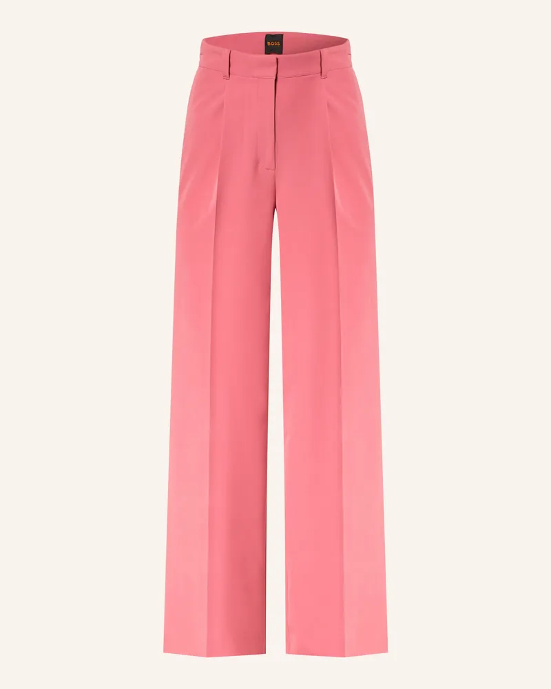 HUGO BOSS Marlenehose Tiwi rot Hellrot