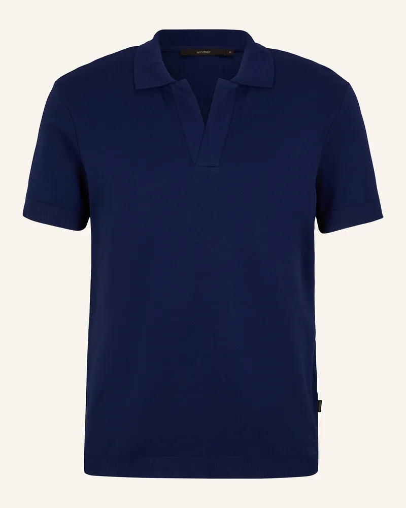 windsor. Poloshirt Dunkelblau