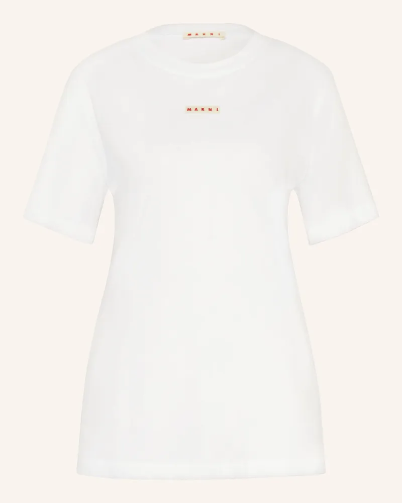 Marni T-Shirt weiss Weiss