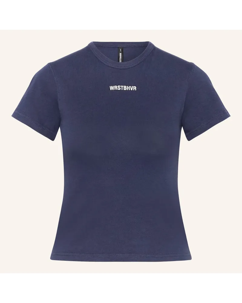 WRSTBHVR T-Shirt NADI Blau