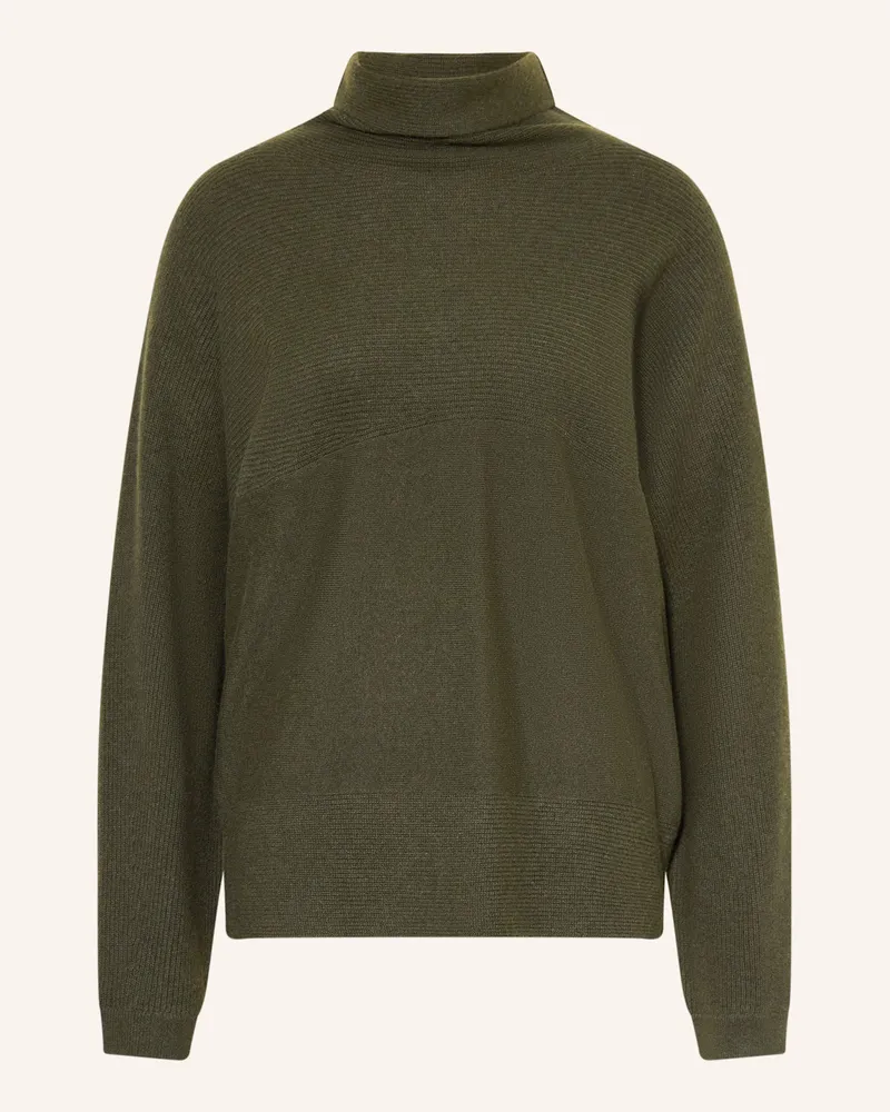 Repeat Rollkragenpullover Aus Cashmere gruen Khaki