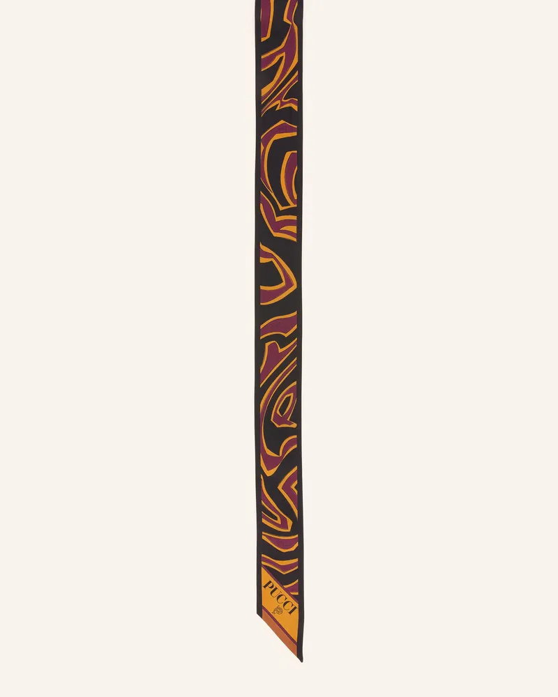 Emilio Pucci Seidenschal rot Dunkelrot