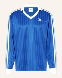 adidas Rugbyshirt Blau