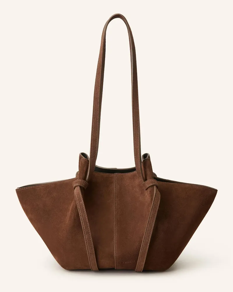 YUZEFI Handtasche Mochi braun Dunkelbraun