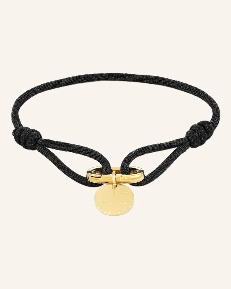 Copenhagen Armband  aus  Edelstahl Schwarz