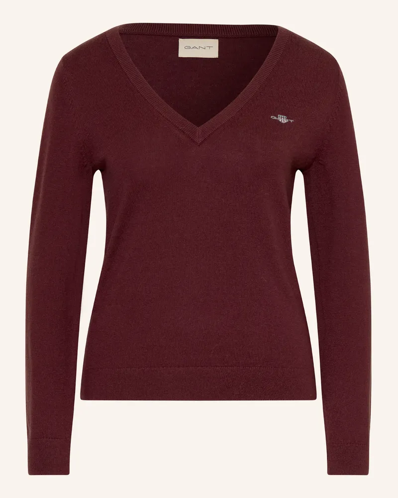 Gant Pullover rot Dunkelrot