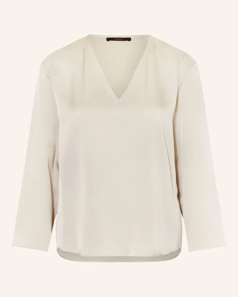 windsor. Blusenshirt mit 3/4-Arm Beige