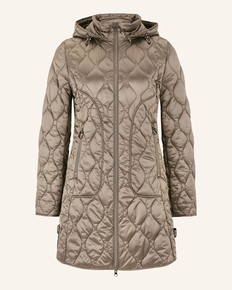 Betty Barclay Steppmantel Taupe