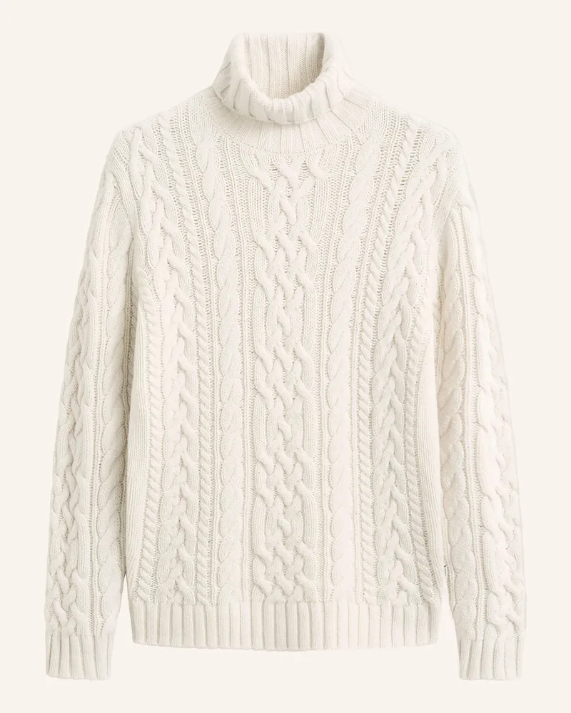 Gant Rollkragenpullover beige Creme