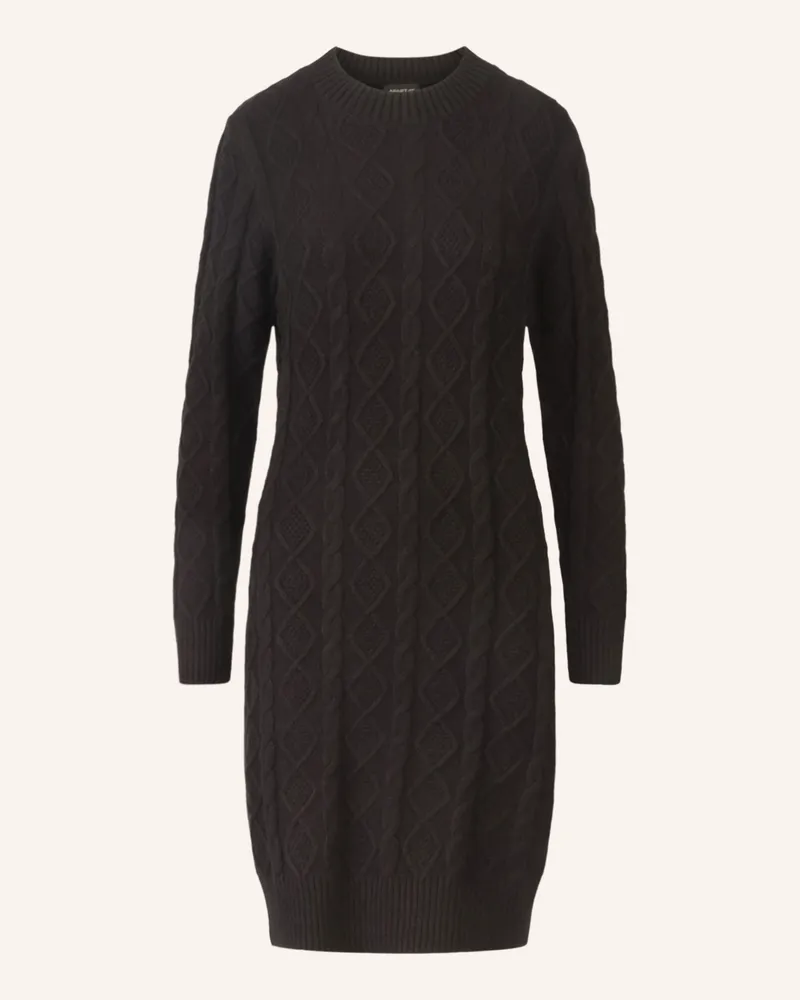 Apart Strickkleid Schwarz