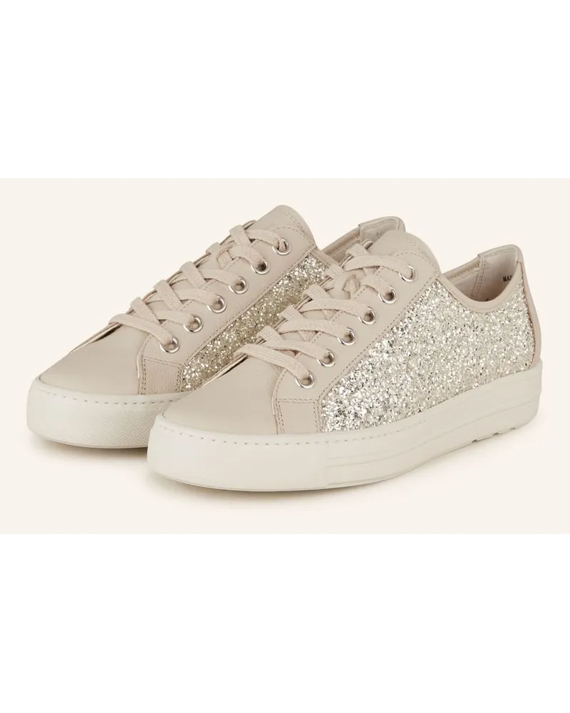 paul green Sneaker - NUDE/ SILBER Gold