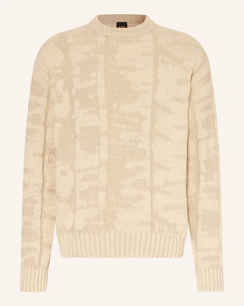 HUGO BOSS Pullover Kireso beige Beige