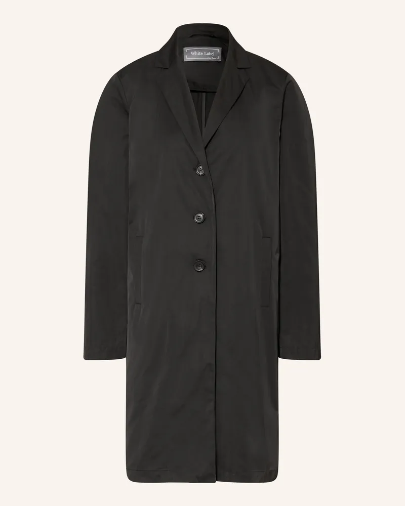 White Label Mantel Schwarz