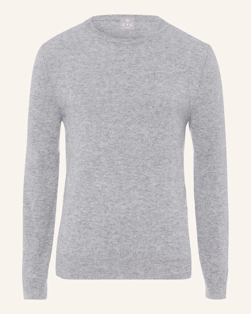FTC Cashmere Cashmere-Pullover Grau