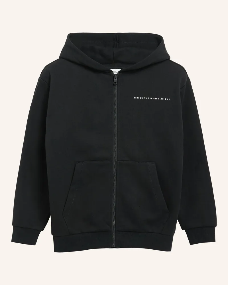S.Oliver Sweatjacke schwarz Schwarz