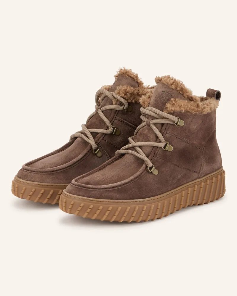 paul green Schnürboots braun Braun
