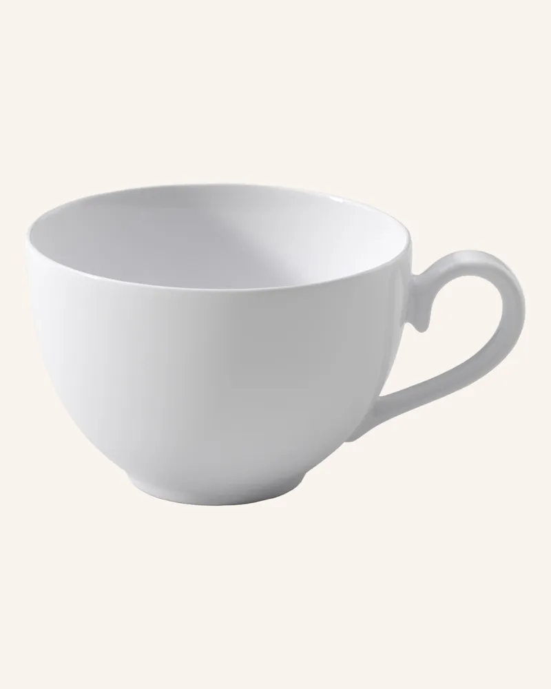 Villeroy & Boch Kaffeeobertasse Royal weiss Weiss